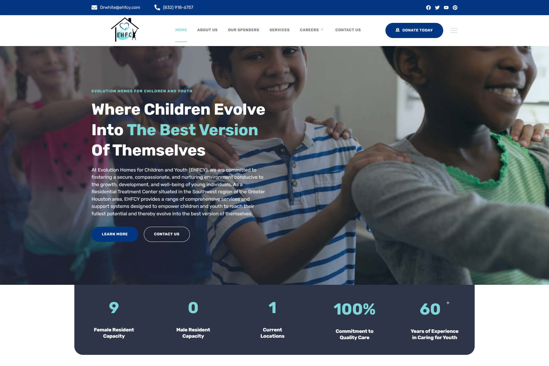 Evolution Homes for Children and Youth